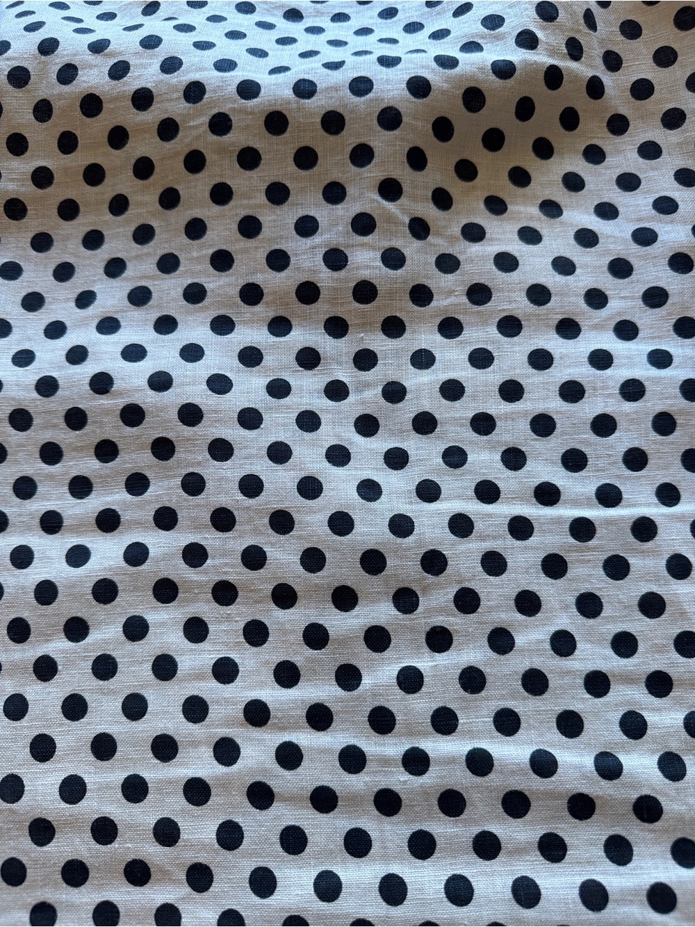 J. Crew tan Dress with Black Polka Dots - Picture 8 of 8